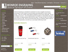 Tablet Screenshot of monroeengraving.com